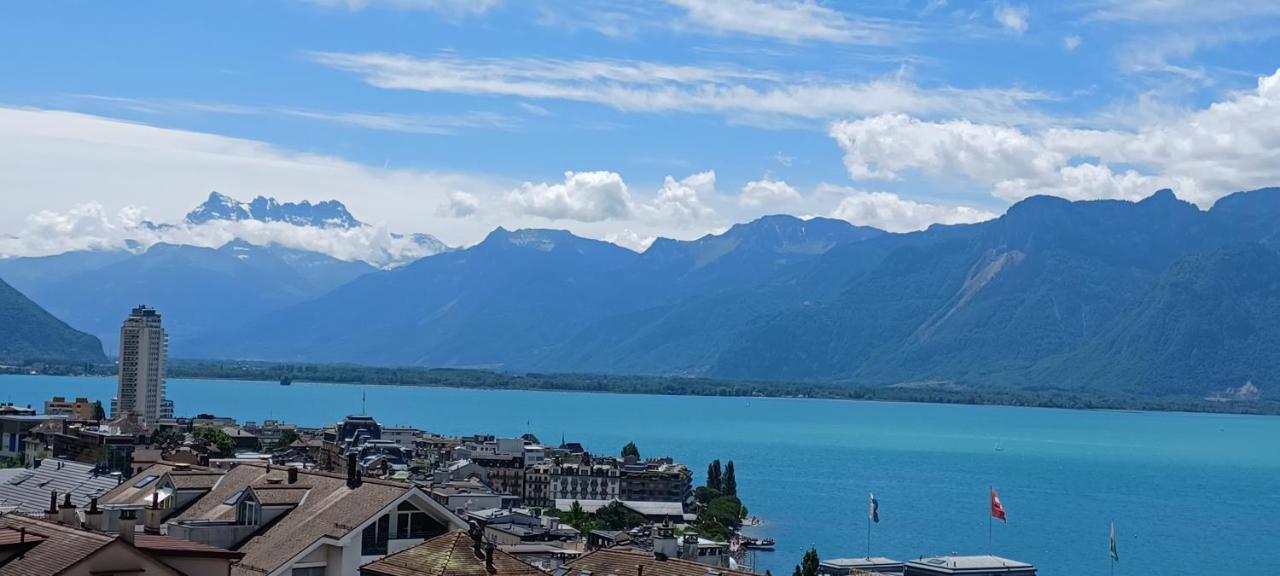 La Plus Belle Vue Du Lac Leman Montreux Exterior photo
